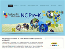 Tablet Screenshot of personpartnershipforchildren.org